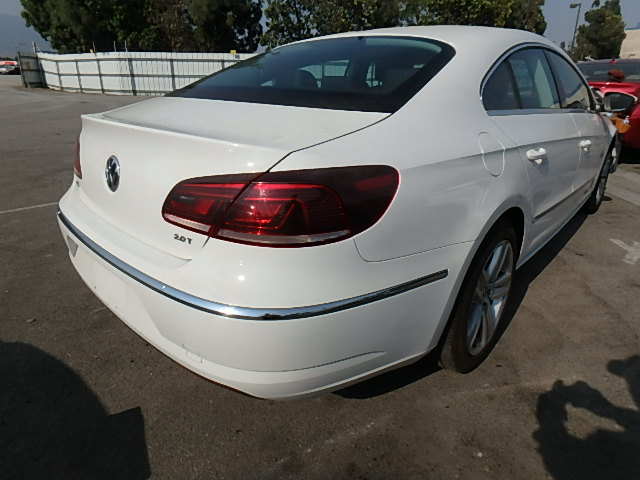 WVWBP7AN5DE524308 - 2013 VOLKSWAGEN CC SPORT WHITE photo 4