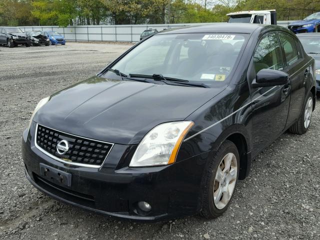 3N1AB61E48L753138 - 2008 NISSAN SENTRA 2.0 BLACK photo 2