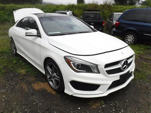 WDDSJ4EB2FN177903 - 2015 MERCEDES-BENZ CLA WHITE photo 1