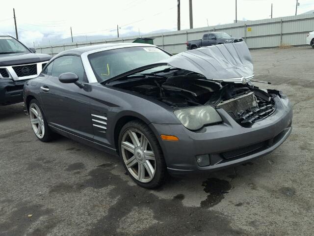 1C3AN69L15X025532 - 2005 CHRYSLER CROSSFIRE GRAY photo 1