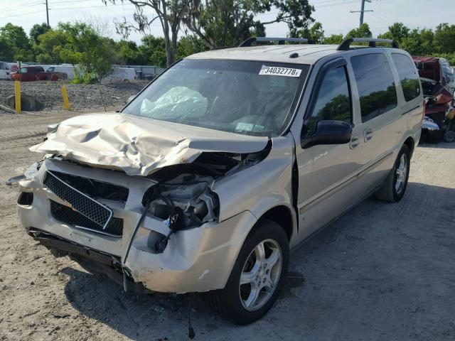 1GNDV33W97D165799 - 2007 CHEVROLET UPLANDER L BEIGE photo 2