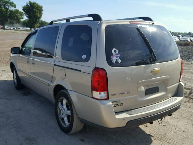 1GNDV33W97D165799 - 2007 CHEVROLET UPLANDER L 米色 照片 3
