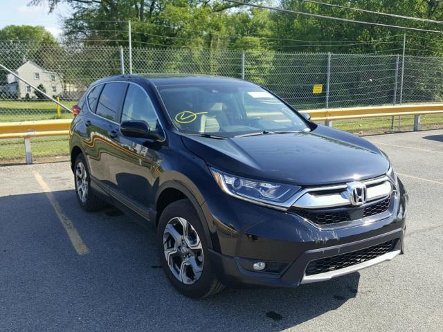 5J6RW2H86HL071221 - 2017 HONDA CR-V EXL BLACK photo 1