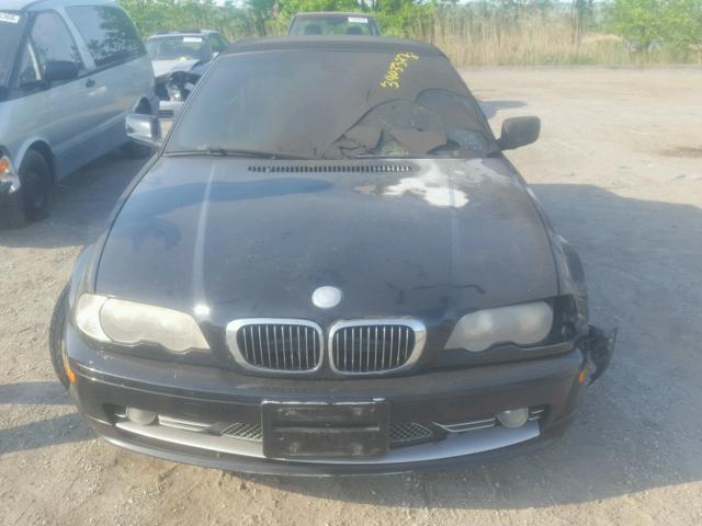 WBABS534X1EV87128 - 2001 BMW 330 CI BLACK photo 9