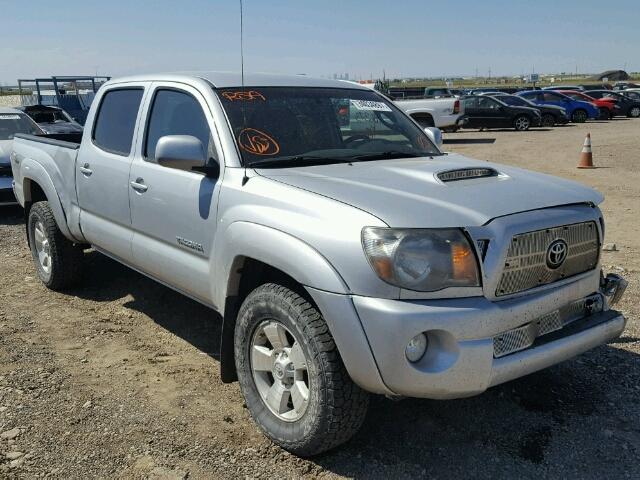 5TEMU52N29Z616890 - 2009 TOYOTA TACOMA DOU SILVER photo 1