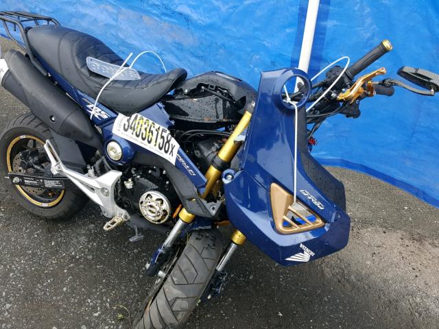 MLHJC6114E5004310 - 2014 HONDA GROM 125 BLUE photo 9