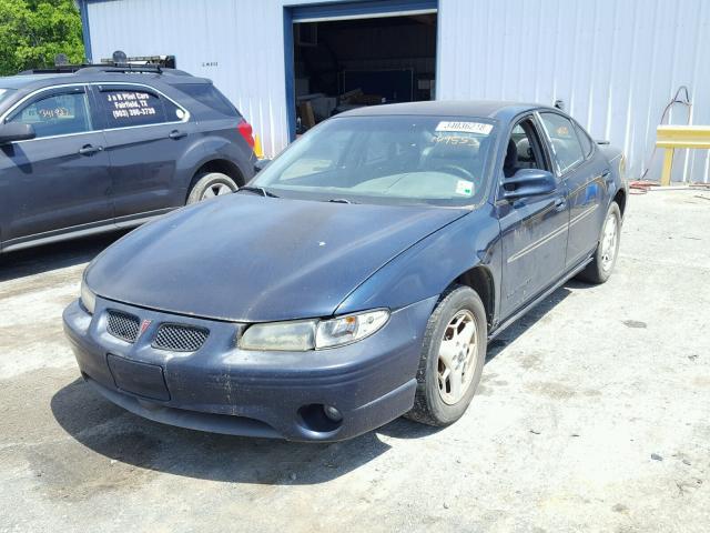 1G2WP52K43F109553 - 2003 PONTIAC GRAND PRIX BLACK photo 2