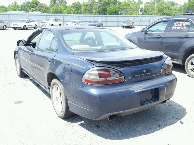 1G2WP52K43F109553 - 2003 PONTIAC GRAND PRIX BLACK photo 3