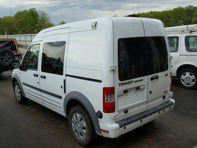 NM0LS6BN9DT145185 - 2013 FORD TRANSIT CO WHITE photo 3