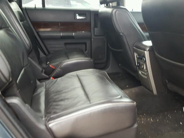 2FMHK6CT8ABA99619 - 2010 FORD FLEX SEL Կապույտ լուսանկար 6