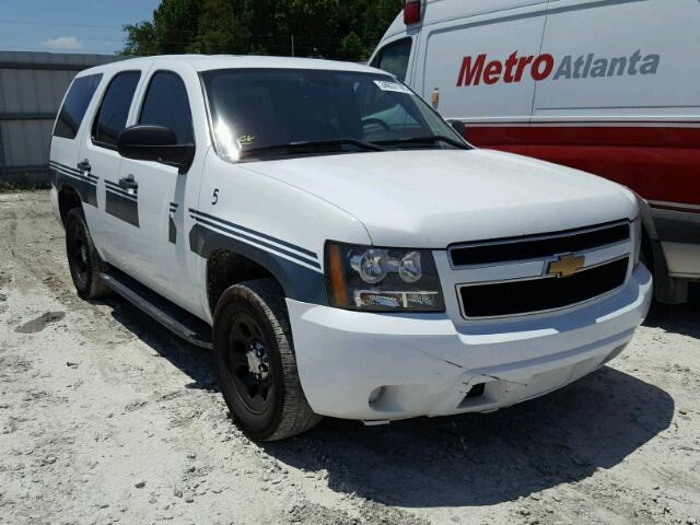 1GNLC2E05DR229016 - 2013 CHEVROLET TAHOE POLI WHITE photo 1