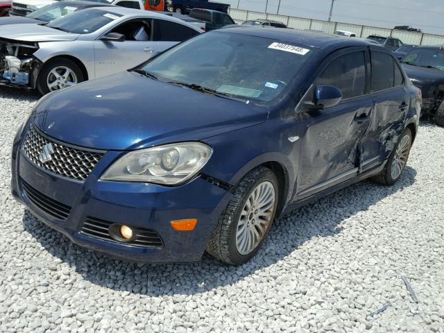 JS2RE9A70A6100421 - 2010 SUZUKI KIZASHI SL BLUE photo 2