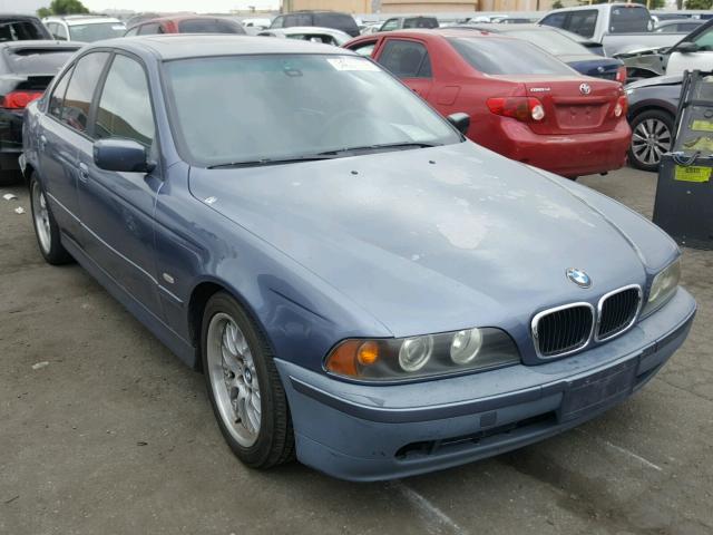 WBADT63441CF11253 - 2001 BMW 530 I AUTO BLUE photo 1