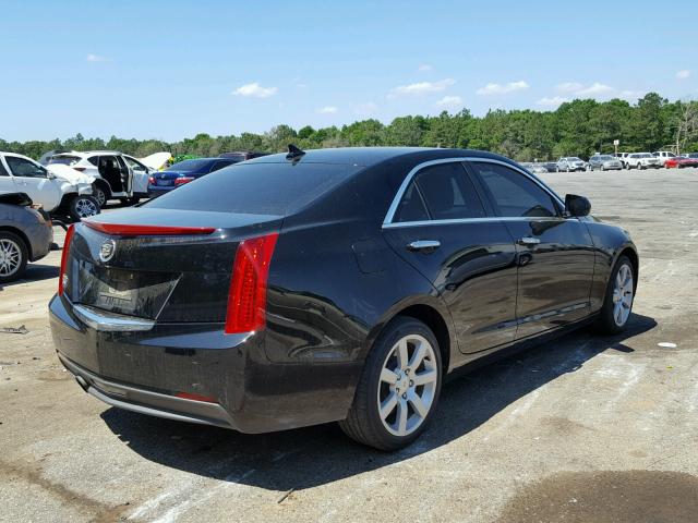 1G6AA5RA6E0178855 - 2014 CADILLAC ATS BLACK photo 4