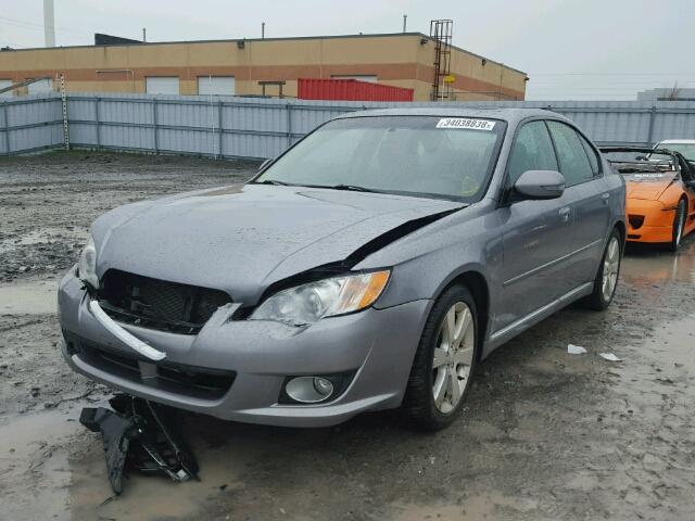 4S3BL846494210717 - 2009 SUBARU LEGACY 3.0 GRAY photo 2