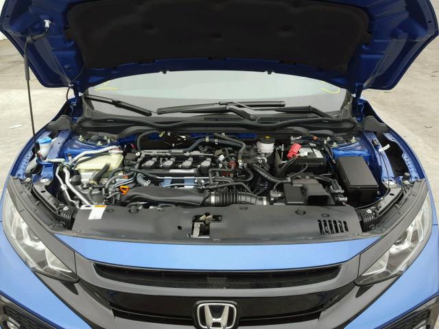 SHHFK7H4XJU409192 - 2018 HONDA CIVIC SPOR BLUE photo 7