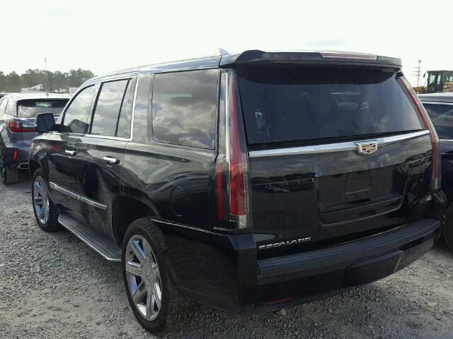 1GYS3BKJ4HR361895 - 2017 CADILLAC ESCALADE L BLACK photo 3