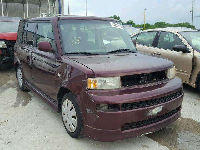 JTLKT334050183539 - 2005 TOYOTA SCION XB PURPLE photo 1