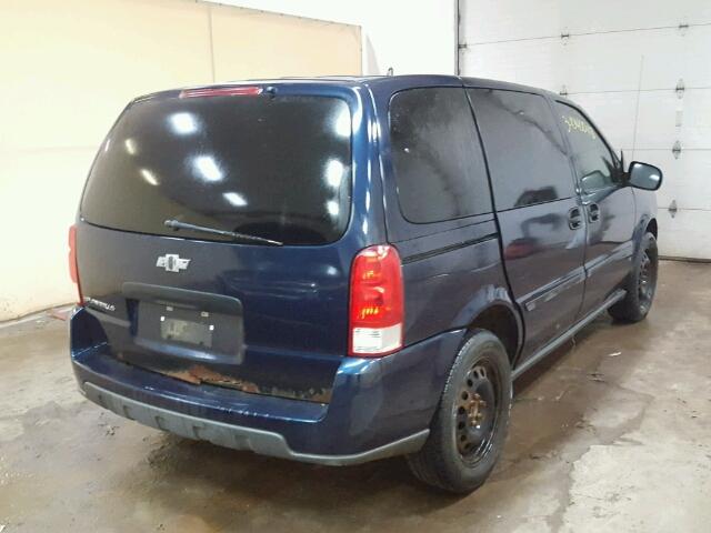 1GNDU23117D105016 - 2007 CHEVROLET UPLANDER L BLUE photo 4