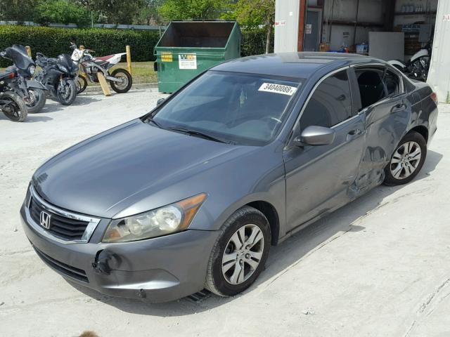 1HGCP26489A076816 - 2009 HONDA ACCORD LXP GRAY photo 2