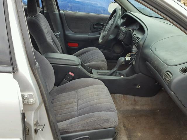 1G2WK52J21F104368 - 2001 PONTIAC GRAND PRIX SILVER photo 5