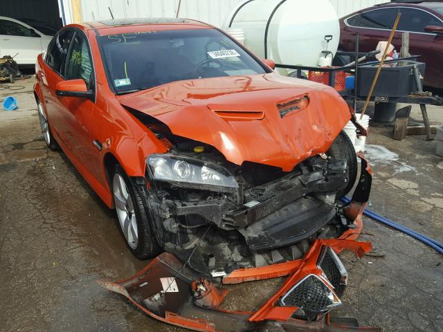 6G2EC57Y58L126457 - 2008 PONTIAC G8 GT ORANGE photo 1