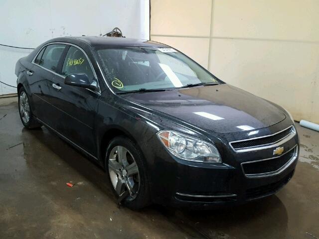 1G1ZC5E06CF224467 - 2012 CHEVROLET MALIBU BLACK photo 1