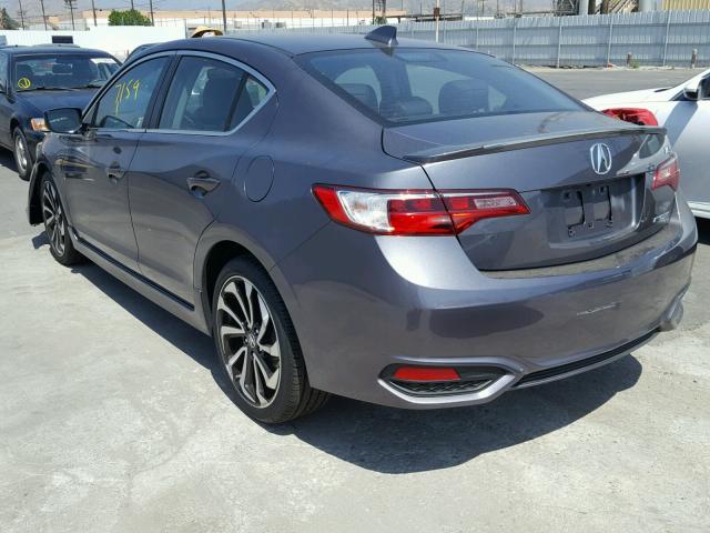 19UDE2F40JA001980 - 2018 ACURA ILX SPECIA GRAY photo 3