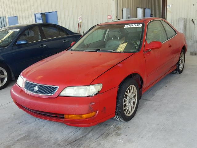 19UYA2259XL007107 - 1999 ACURA 3.0CL წითელი ფოტო 2