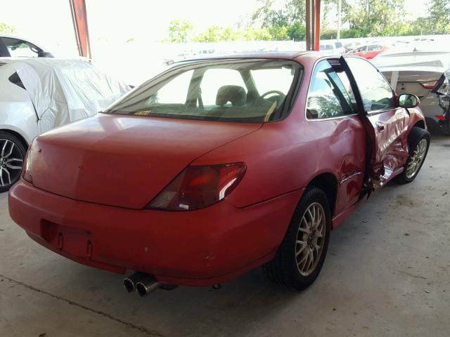 19UYA2259XL007107 - 1999 ACURA 3.0CL წითელი ფოტო 4