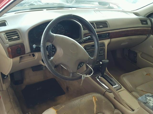19UYA2259XL007107 - 1999 ACURA 3.0CL წითელი ფოტო 9