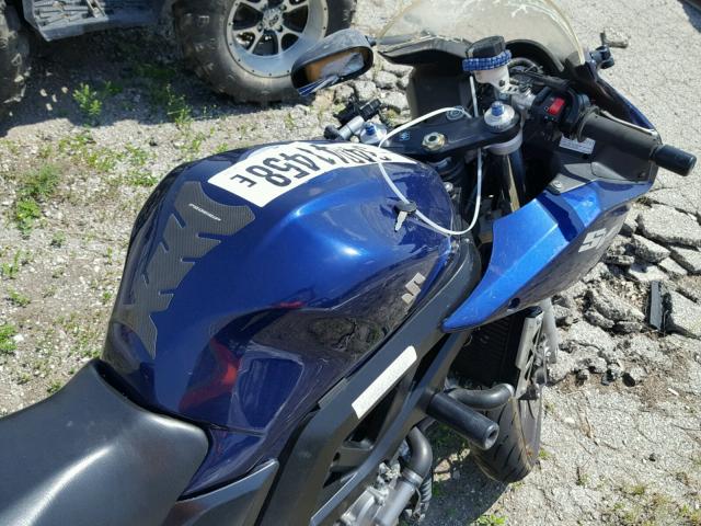 JS1VT54A562100406 - 2006 SUZUKI SV1000 SK3 BLUE photo 5