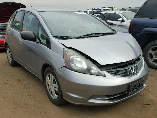 JHMGE8H24AC006337 - 2010 HONDA FIT SILVER photo 1