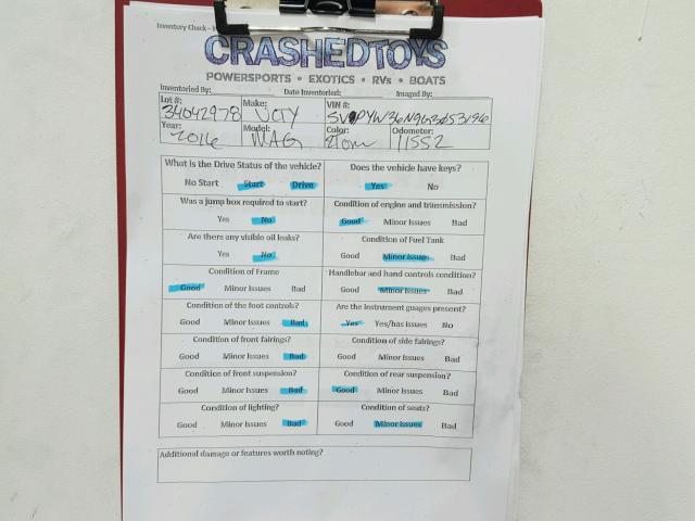 5VPYW36N9G3053196 - 2016 VICTORY MOTORCYCLES MAGNUM TWO TONE photo 20