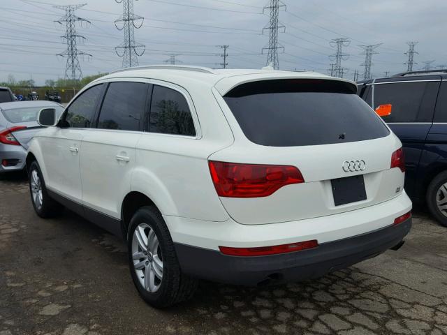 WA1BY74L48D017803 - 2008 AUDI Q7 3.6 QUA WHITE photo 3