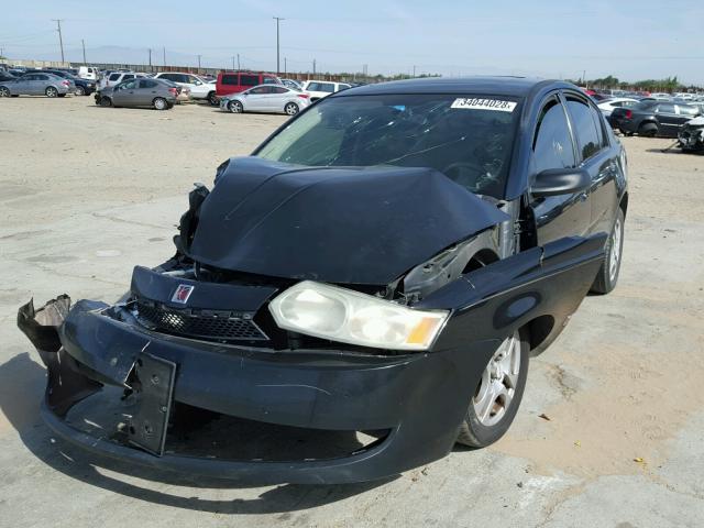 1G8AZ52F44Z187876 - 2004 SATURN ION LEVEL BLACK photo 2