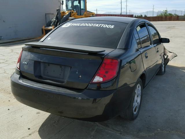 1G8AZ52F44Z187876 - 2004 SATURN ION LEVEL BLACK photo 4