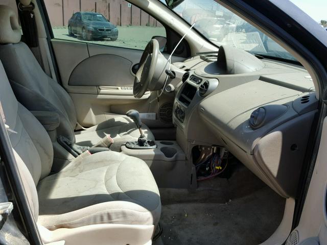 1G8AZ52F44Z187876 - 2004 SATURN ION LEVEL BLACK photo 5