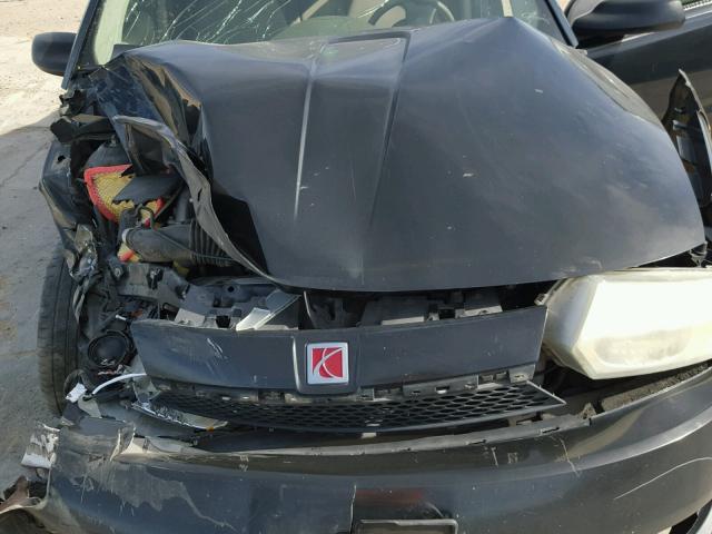 1G8AZ52F44Z187876 - 2004 SATURN ION LEVEL BLACK photo 7