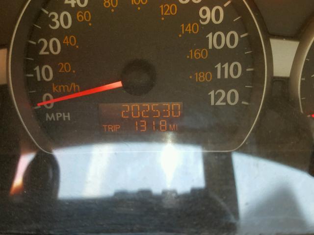 1G8AZ52F44Z187876 - 2004 SATURN ION LEVEL BLACK photo 8