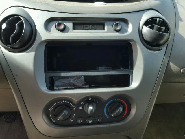 1G8AZ52F44Z187876 - 2004 SATURN ION LEVEL BLACK photo 9