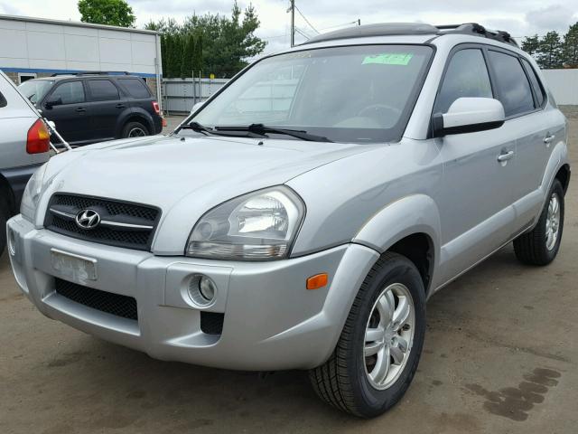 KM8JN72D07U631585 - 2007 HYUNDAI TUCSON SE SILVER photo 2