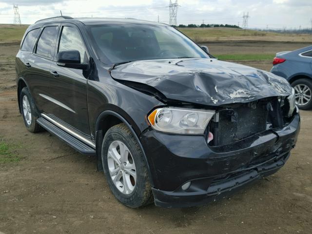 1D4SE4GT2BC617390 - 2011 DODGE DURANGO CR BLACK photo 1