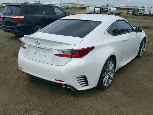 JTHHE5BC4F5010386 - 2015 LEXUS RC 350 WHITE photo 4