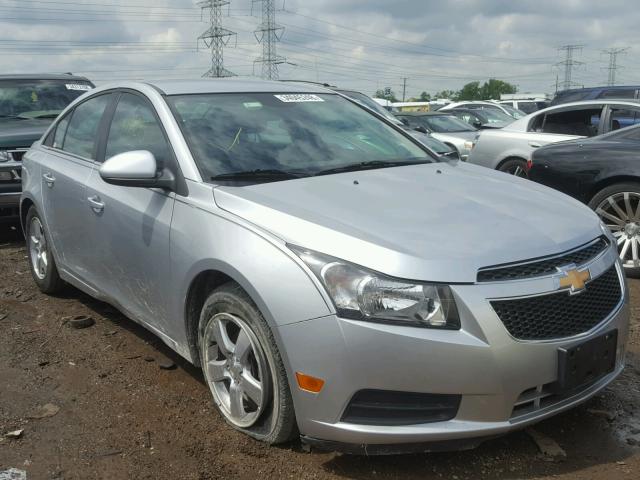 1G1PC5SB4E7204230 - 2014 CHEVROLET CRUZE LT SILVER photo 1