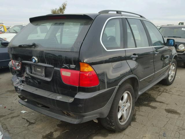 WBAFB33551LH16244 - 2001 BMW X5 4.4I BLACK photo 4