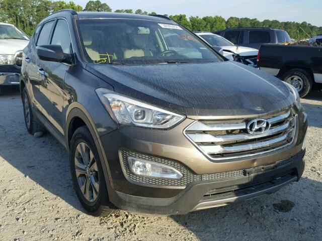 5XYZU3LB3DG113676 - 2013 HYUNDAI SANTA FE S GRAY photo 1