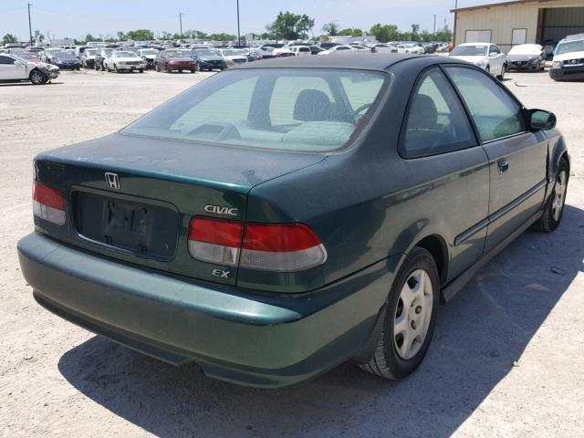 1HGEJ8144XL021740 - 1999 HONDA CIVIC EX GREEN photo 4