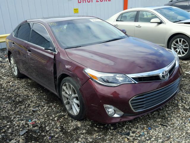 4T1BK1EB1FU186048 - 2015 TOYOTA AVALON XLE BURGUNDY photo 1