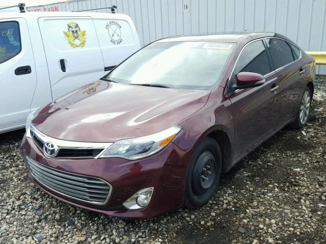 4T1BK1EB1FU186048 - 2015 TOYOTA AVALON XLE BURGUNDY photo 2